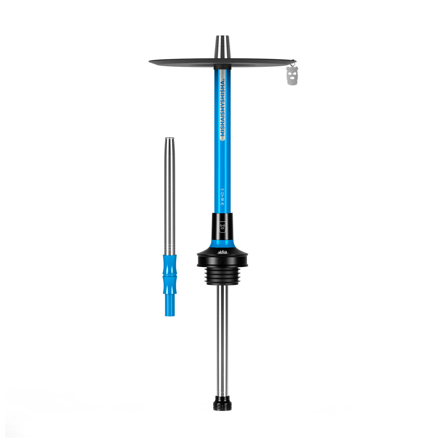Шахта ALPHA HOOKAH Misha Revolt Miami Blue (Синий)