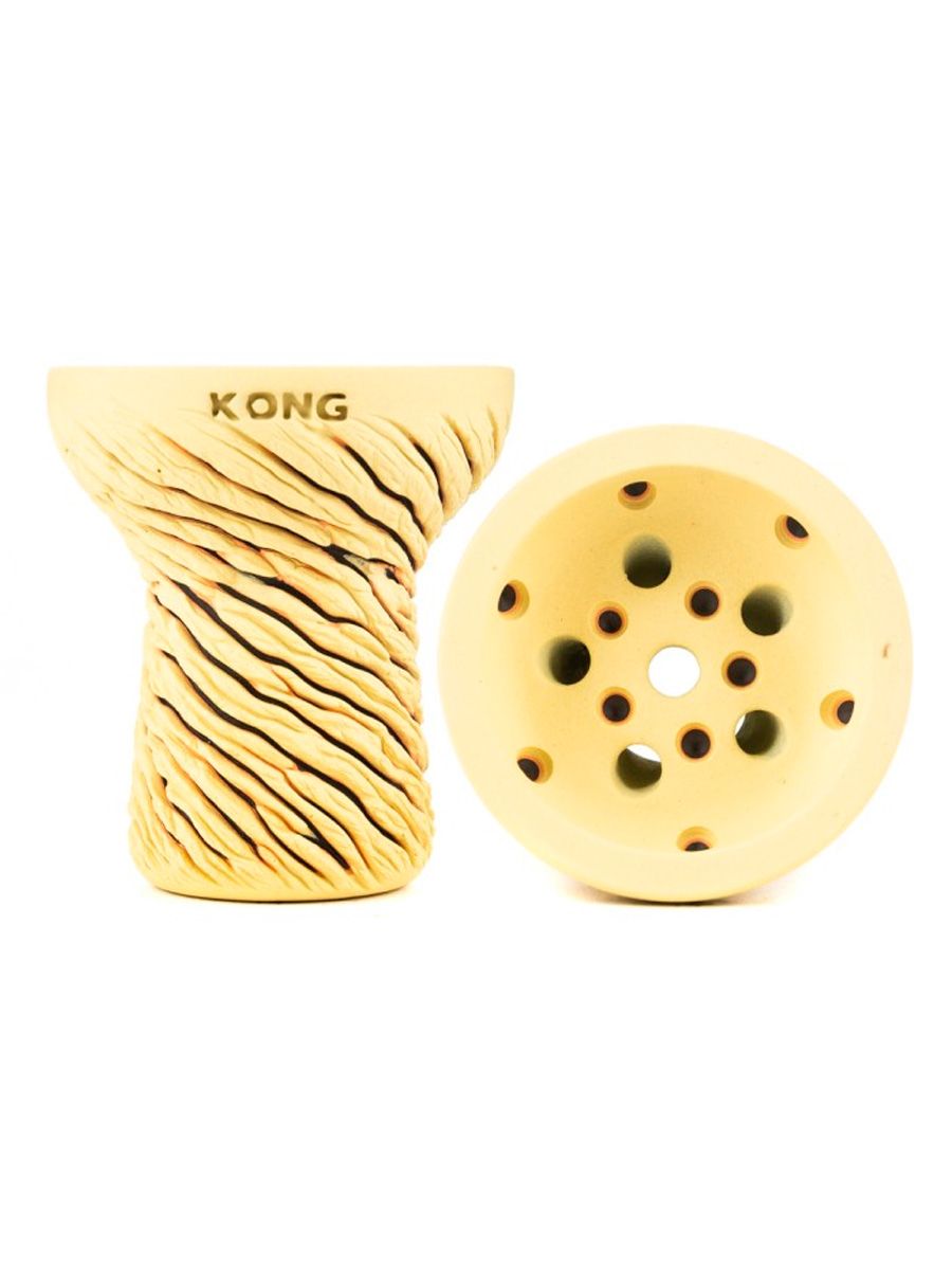 Чаша Kong Other Bowls Turkish Lava Tiger (Светло Желтая Лава)