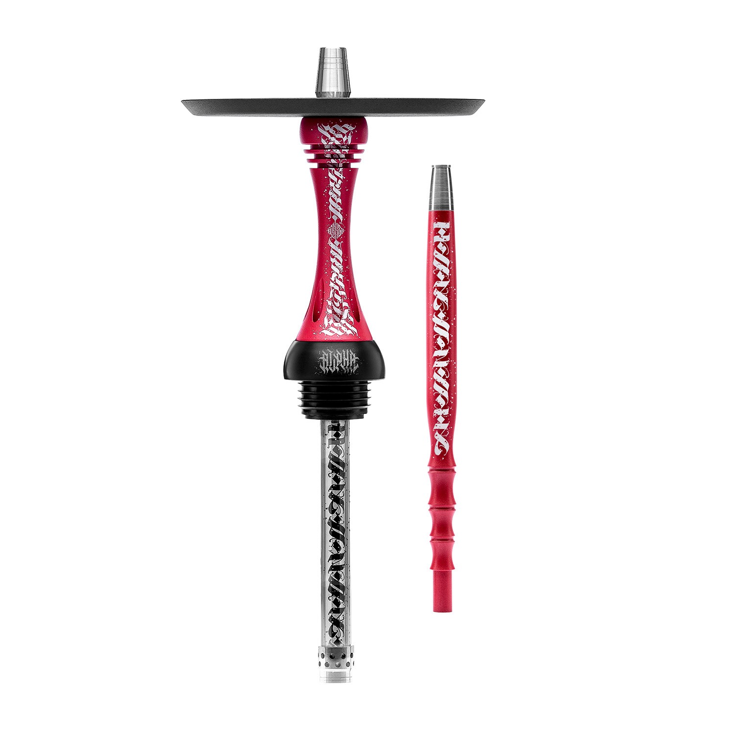 Шахта ALPHA HOOKAH MODEL X Artist Collection Red Matte