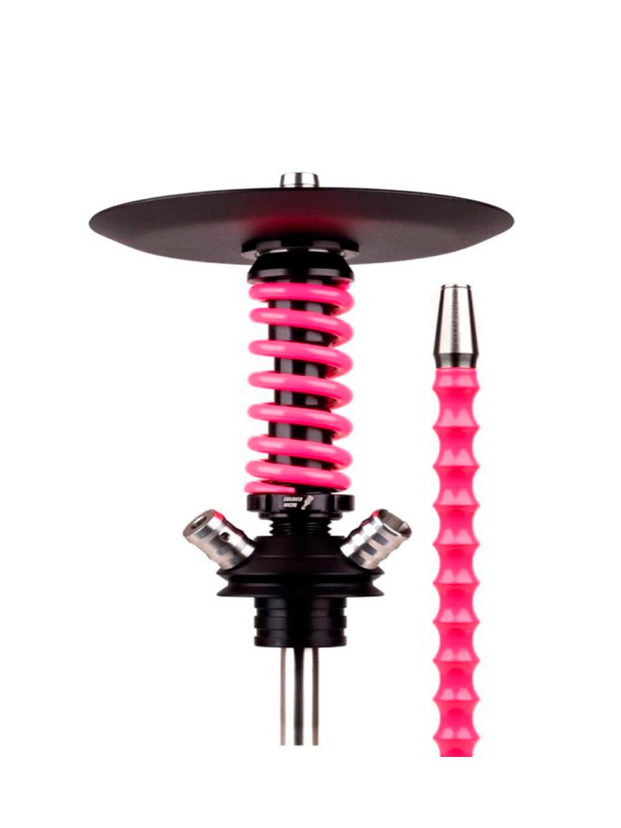 Шахта Mamay Coilovers MICRO Анод Черный Розовый Флюр