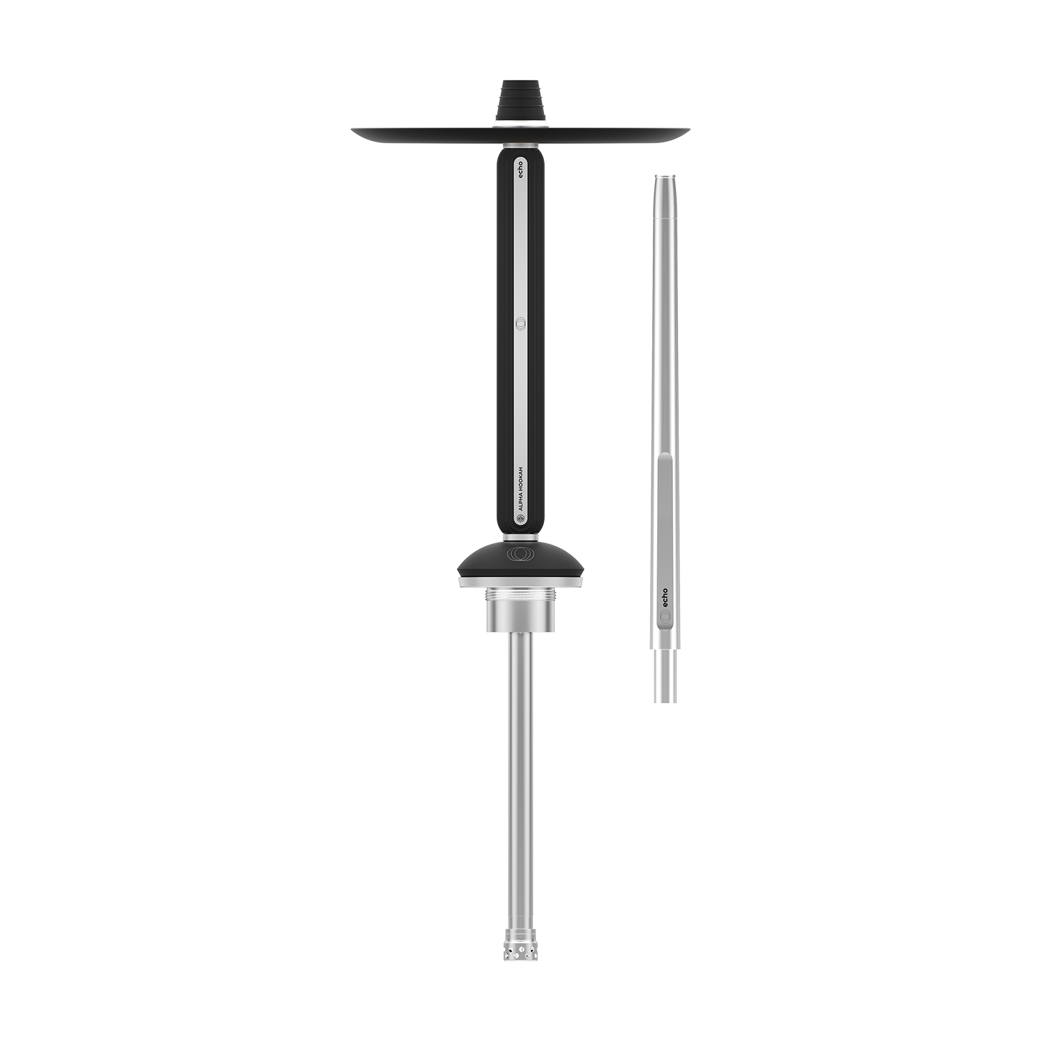 Шахта Alpha Hookah Echo Silver Noir