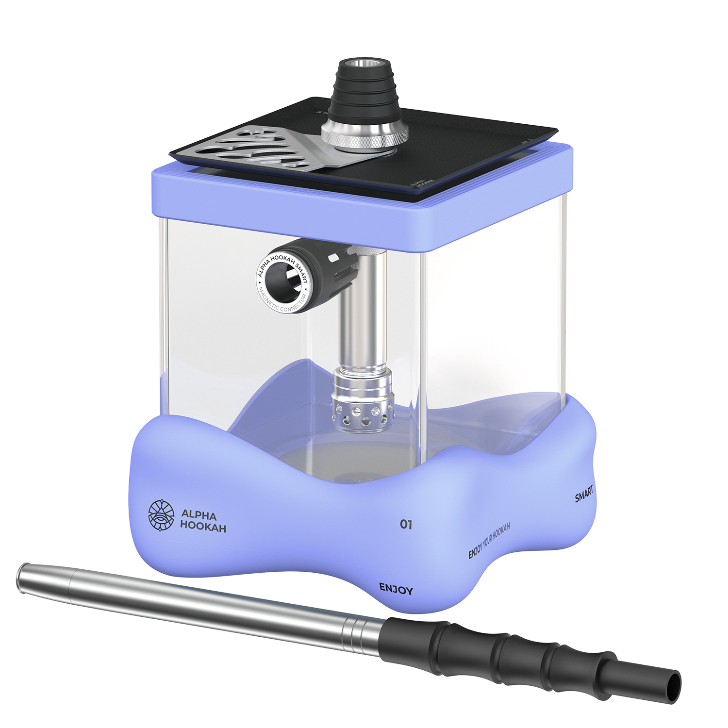 Кальян Alpha HOOKAH SMART Bubble Blue