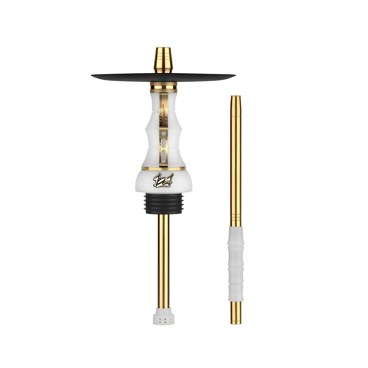 Шахта Alpha Hookah Beat White Gold