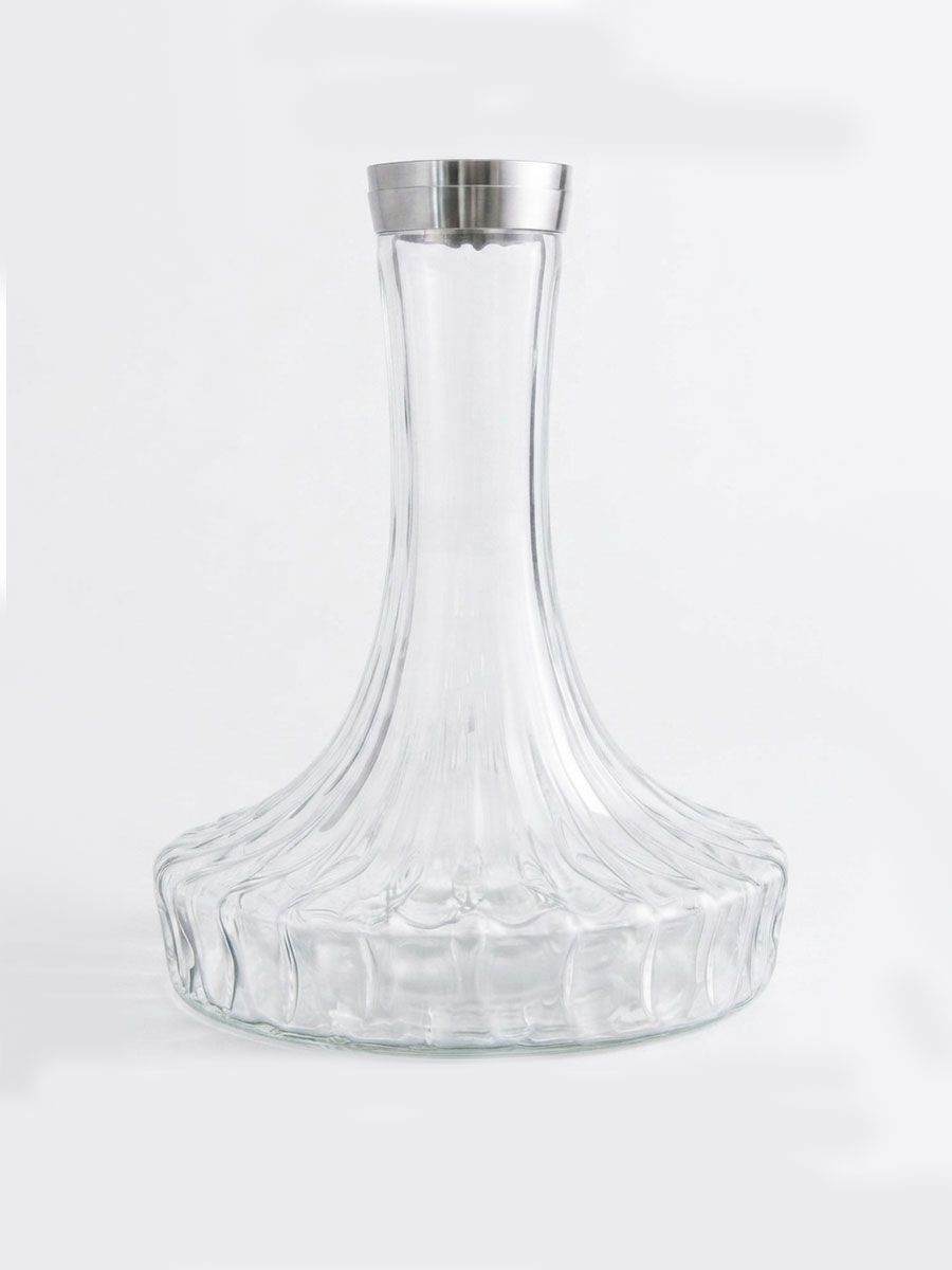 Колба Union Hookah Fibonacci стекло РФ (Рифленая, Прозрачная)