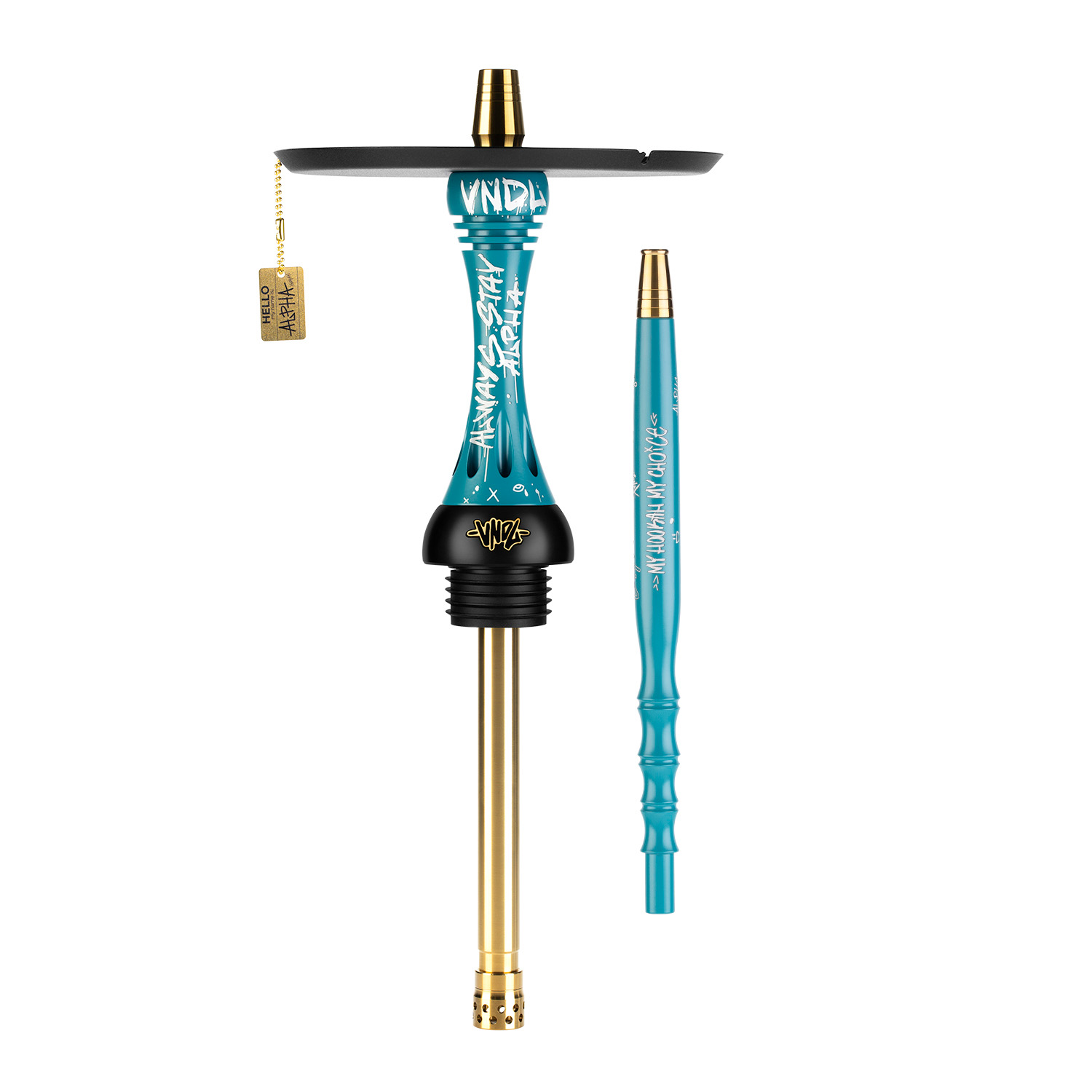 Шахта ALPHA HOOKAH MODEL X SS Vandal Azure