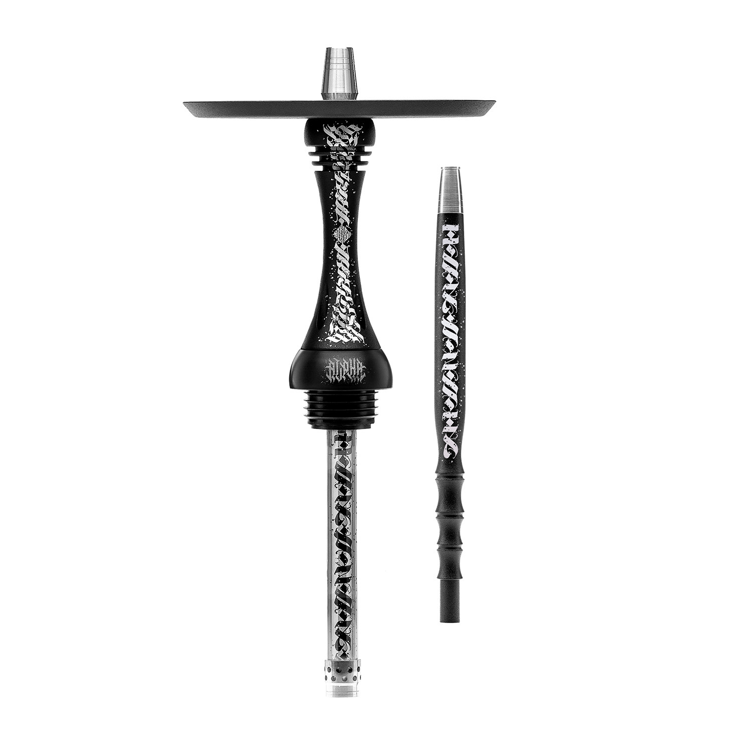 Шахта ALPHA HOOKAH MODEL X Artist Collection Black Matte